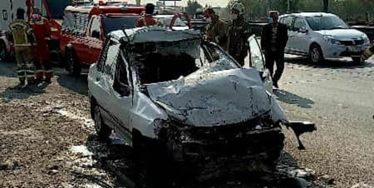 مرگ مرد جوان در حادثه رانندگی صبح امروز