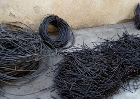 ۶ سارق کابل‌ برق در شهرری دستگیر شدند