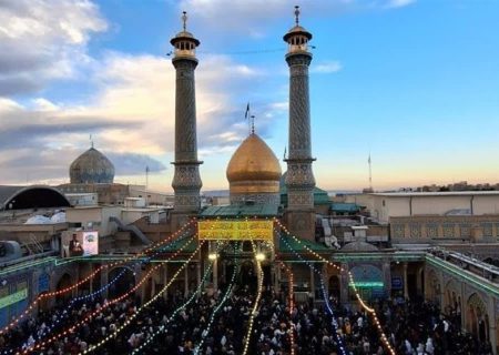 سال نو در آستان مقدس حضرت عبدالعظیم (ع) + تصاویر