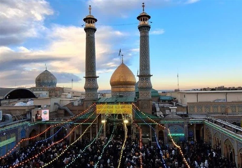 سال نو در آستان مقدس حضرت عبدالعظیم (ع) + تصاویر