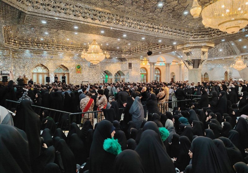 پیکر شهید راه قدس ” سید مهدی جلادتی” در حرم حضرت عبدالعظیم(ع) آرام گرفت