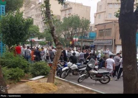 صدای مردم در شهرری علیه خاموشی‌های مکرر بلند شد