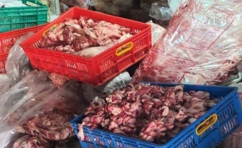 کشف ۴۰ تن فرآورده خام دامی غیرمجاز در کهریزک/ پلمب سردخانه