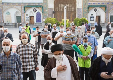 درهای حرم عبدالعظیم (ع) حسنی به روی زائران بازگشایی  شد