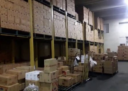 ۱۶۸ میلیارد ریال کالای احتکاری از انبارهای شهرستان ری کشف شد