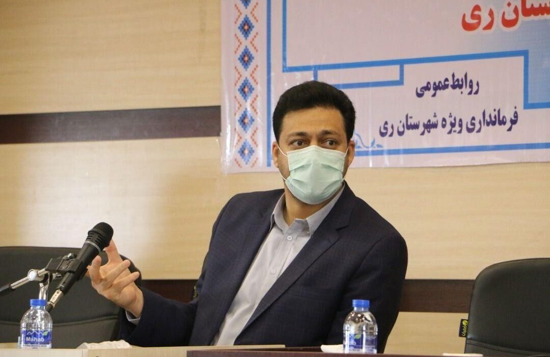 اعمال محدودیت های وضعیت قرمز کرونایی در شهرستان ری