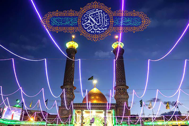 آیین تحویل سال نو در حرم مطهر حضرت عبدالعظیم (ع) برگزار شد