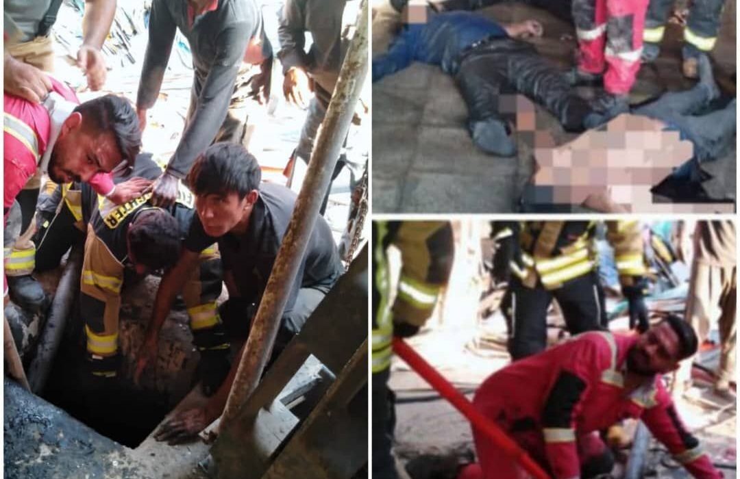 بخشدار کهریزک: پنج نفر از اتباع در حوضچه فاضلاب روسستای قمصر جان خود را از دست دادند