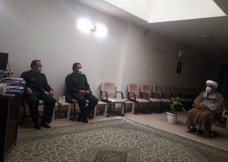 دیدار فرمانده سپاه ناحیه عبدالعظیم(ع) با مسئول رسیدگی به امور مساجد شهرستان ری