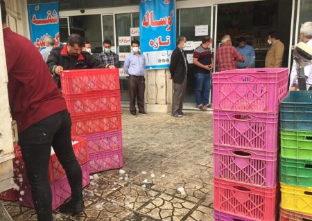 توزیع مرغ توقیف‌شده به نرخ دولتی در بخش کهریزک