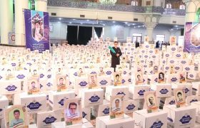 برگزاری رزمایش سراسری همدلی و احسان در حرم حضرت عبدالعظیم (ع)
