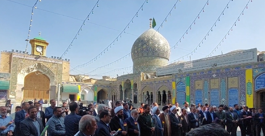 آغاز هفته فرهنگی ری در آستان حضرت عبدالعظیم (ع) + فیلم
