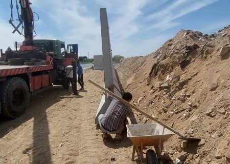 نصب ۱۵۰ دیوار بتنی در کمربندی دوم تهران برای جلوگیری از تخلیه نخاله‌ها توسط شهرداری باقرشهر