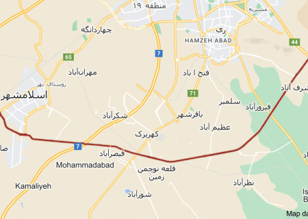 پاکسازی حاشیه کمربندی جنوب تهران از وجود نخاله