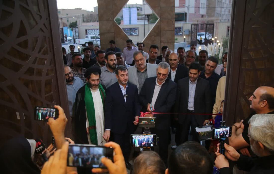 آئین بهره برداری از پروژه های مدیریت شهری حسن آباد باحضور معاونین استاندار تهران برگزار شد